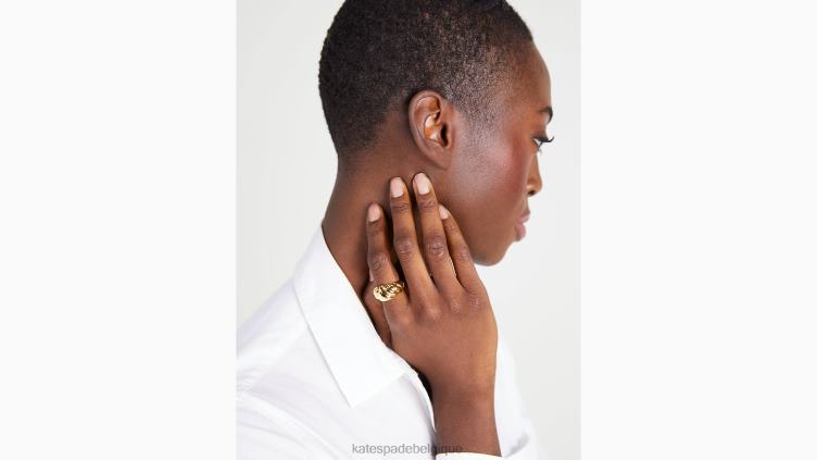 bague torsadée française Kate Spade femmes accessoires D82881254 or