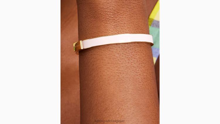 arrêtez-vous et sentez les roses bracelet mince idiome Kate Spade femmes accessoires D82881031 rougir