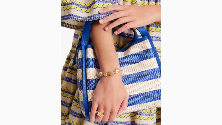 bracelet de ligne scatter Fresh squeeze Kate Spade femmes accessoires D82881002 jaune multicolore