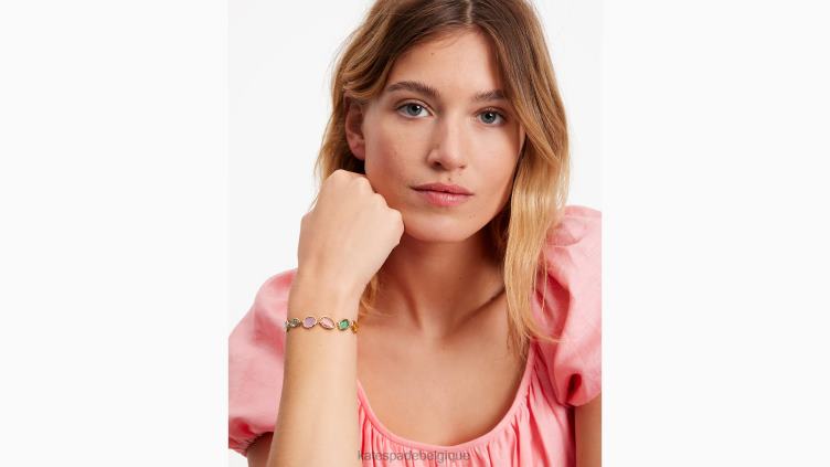 bracelet haute brillance Kate Spade femmes accessoires D82881010 multi