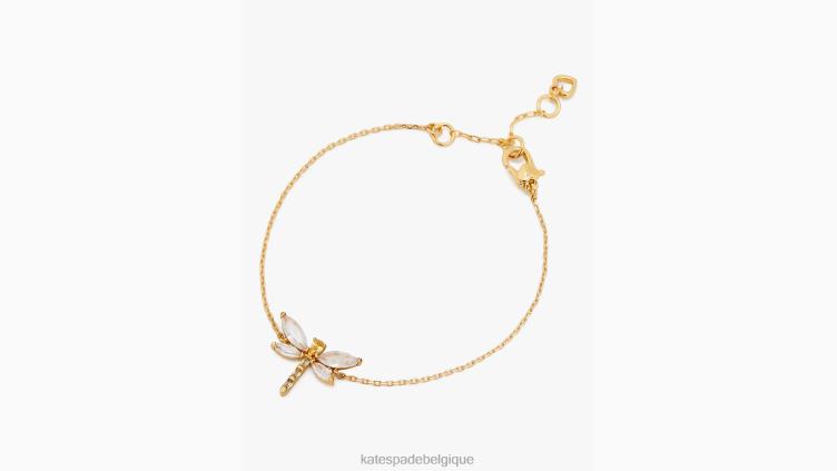 bracelet libellule à effet de serre Kate Spade femmes accessoires D82881046 neutre multi