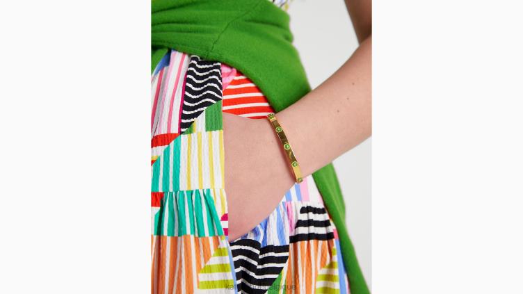 bracelet touche finale Kate Spade femmes accessoires D82881173 vert/or