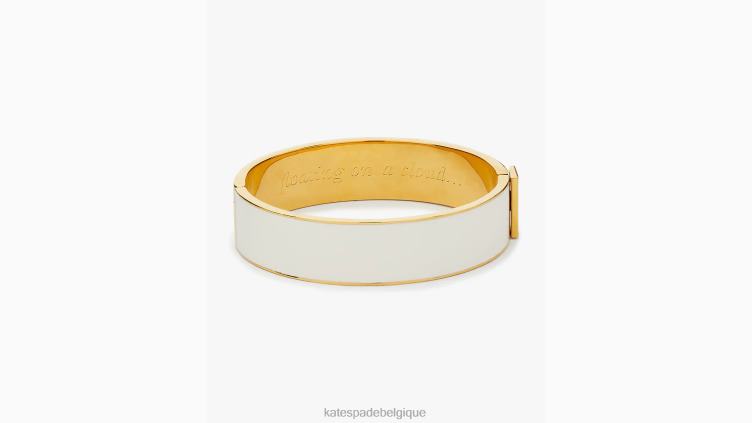 flottant sur un bracelet idiome nuage Kate Spade femmes accessoires D82881032 blanc