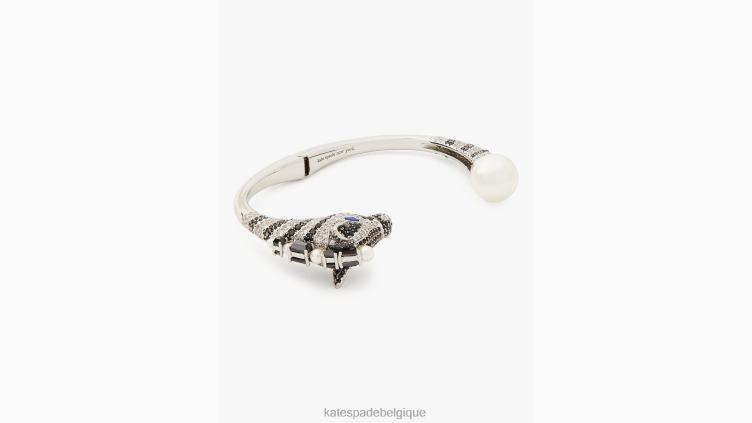 manchette à charnière gagnez vos galons Kate Spade femmes accessoires D82881234 noir multicolore