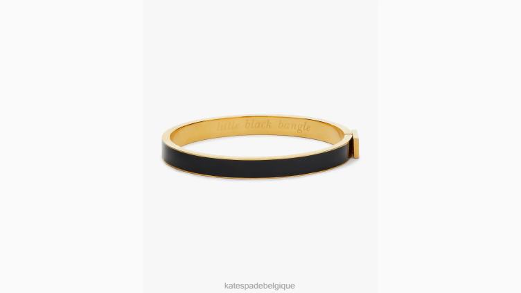 petit bracelet mince idiome Kate Spade femmes accessoires D82881028 noir