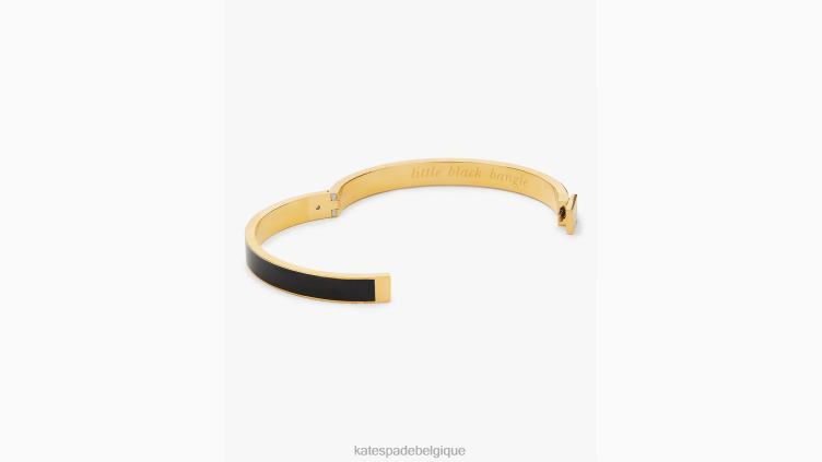 petit bracelet mince idiome Kate Spade femmes accessoires D82881028 noir