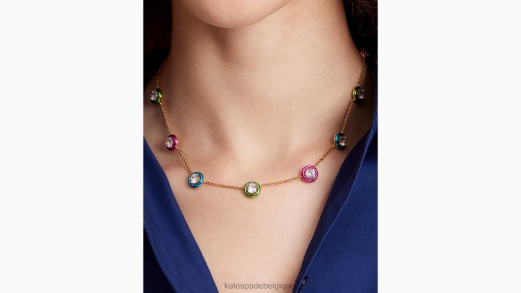 collier station de rêve en couleur Kate Spade femmes accessoires D82881027 multi