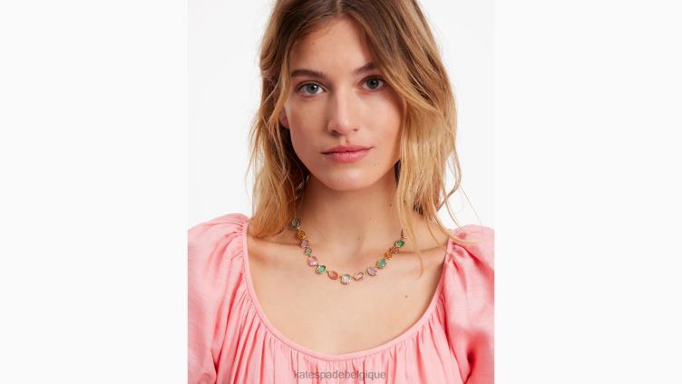 collier très brillant Kate Spade femmes accessoires D8288998 multi