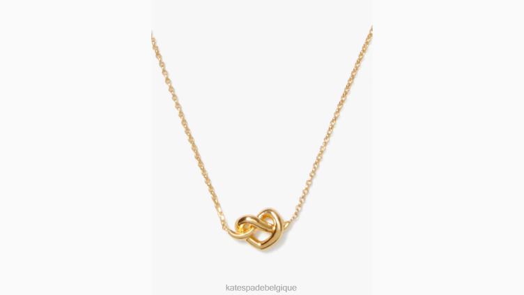 mini pendentif noeud m'aime Kate Spade femmes accessoires D82881067 or