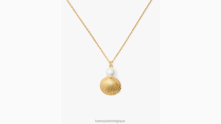mini pendentif trésor de récif Kate Spade femmes accessoires D8288993 or multicolore