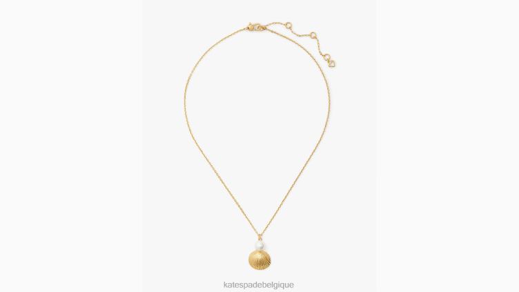 mini pendentif trésor de récif Kate Spade femmes accessoires D8288993 or multicolore