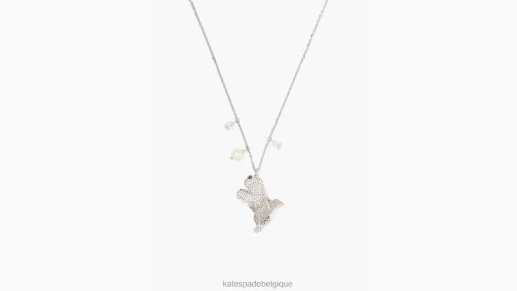 pendentif chien de mouton best in show Kate Spade femmes accessoires D82881104 neutre multi
