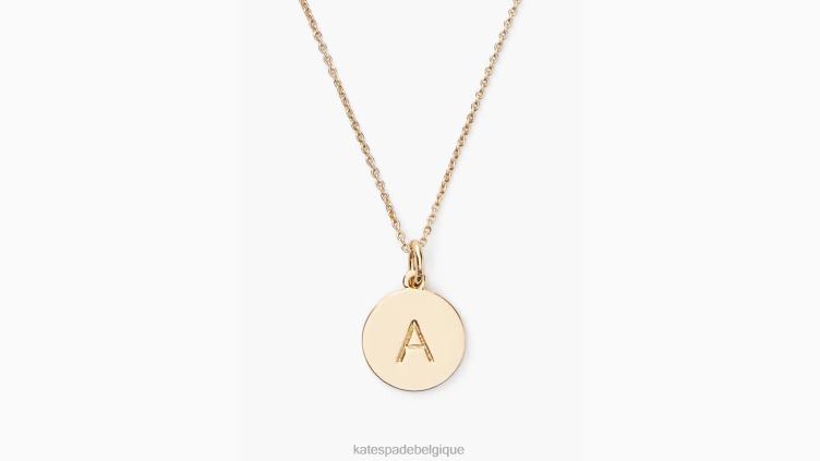 pendentif initial Kate Spade femmes accessoires D82881170 or