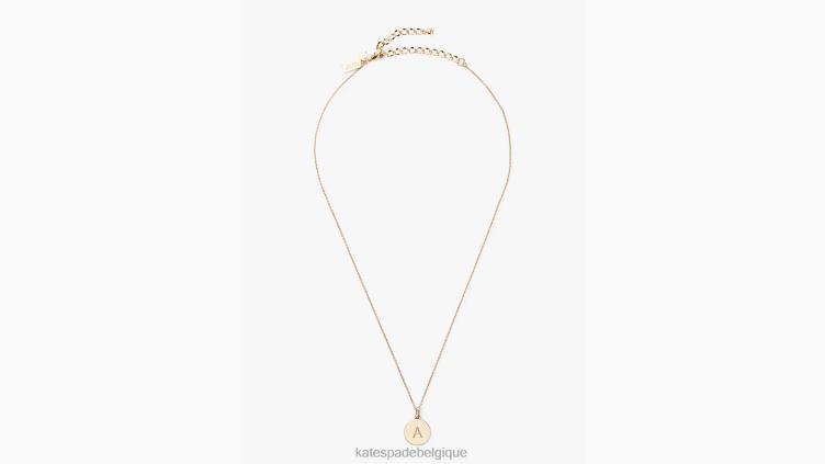 pendentif initial Kate Spade femmes accessoires D82881170 or