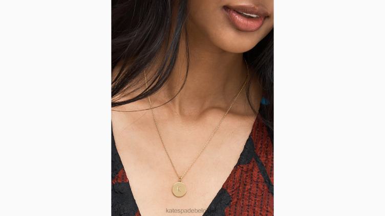 pendentif initial Kate Spade femmes accessoires D82881170 or