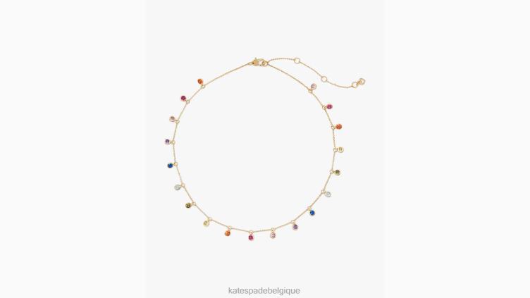 sur le collier à pois Kate Spade femmes accessoires D82881206 multi