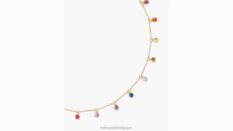 sur le collier à pois Kate Spade femmes accessoires D82881206 multi