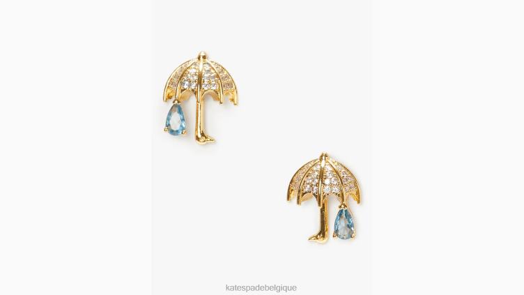beau temps, mauvais temps, pavés de goujons Kate Spade femmes accessoires D82881078 or multicolore