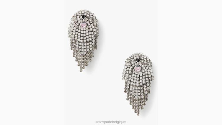 boucles d'oreilles de déclaration de chien de mouton best in show Kate Spade femmes accessoires D82881103 neutre multi