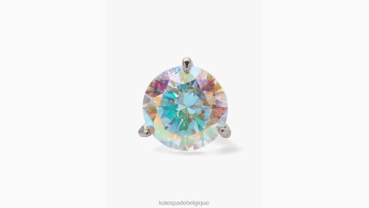 boucles d'oreilles à trois griffes avec déclarations brillantes Kate Spade femmes accessoires D82881061 un B