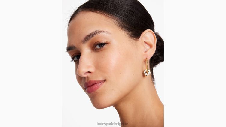 cerceaux de floraison du patrimoine Kate Spade femmes accessoires D82881157 crème/or