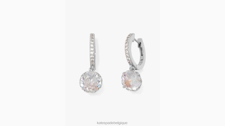 ces mini créoles pavées scintillantes Kate Spade femmes accessoires D82881095 selle classique