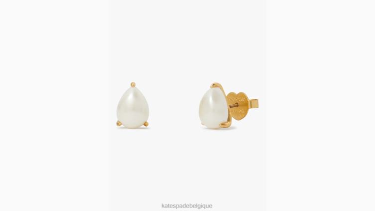 des déclarations brillantes Kate Spade femmes accessoires D82881120 crème/or