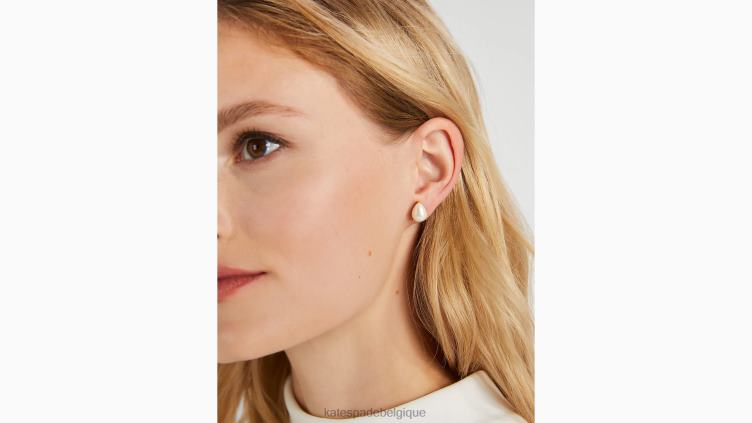 des déclarations brillantes Kate Spade femmes accessoires D82881120 crème/or