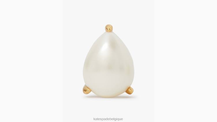 des déclarations brillantes Kate Spade femmes accessoires D82881120 crème/or