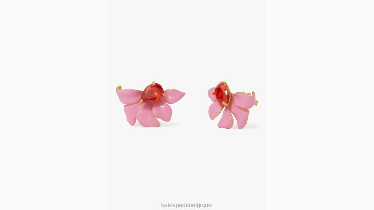 goujons de frénésie florale Kate Spade femmes accessoires D82881113 rose multicolore