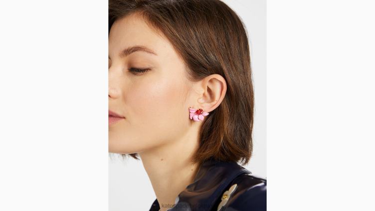 goujons de frénésie florale Kate Spade femmes accessoires D82881113 rose multicolore
