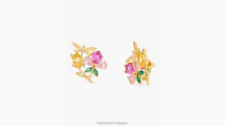 goujons de grappes florales à effet de serre Kate Spade femmes accessoires D82881043 multi