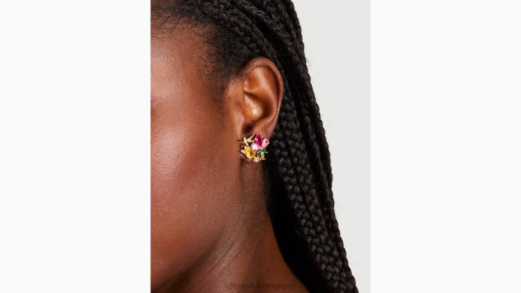 goujons de grappes florales à effet de serre Kate Spade femmes accessoires D82881043 multi