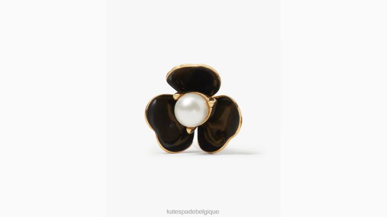 goujons de lancer de bouquet Kate Spade femmes accessoires D82881069 or noir