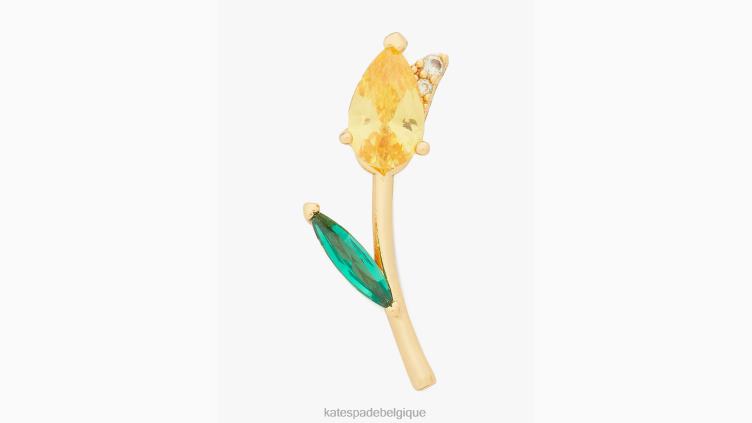 goujons de tulipes à effet de serre Kate Spade femmes accessoires D82881045 jaune multicolore