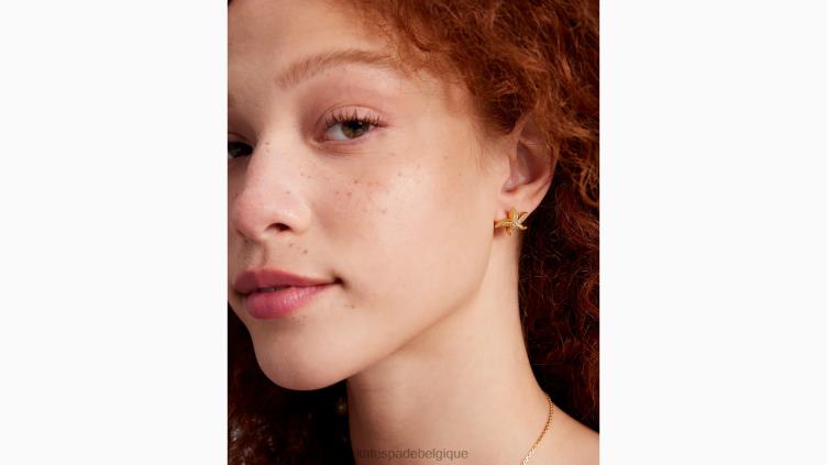 goujons étoiles de mer Kate Spade femmes accessoires D8288984 effacer multi