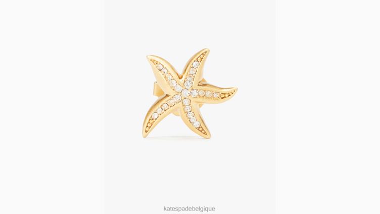 goujons étoiles de mer Kate Spade femmes accessoires D8288984 effacer multi