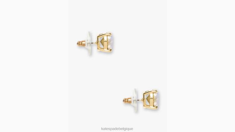 mini petits clous carrés Kate Spade femmes accessoires D82881097 ab/or