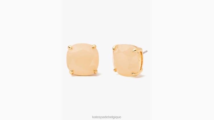 petits clous carrés Kate Spade femmes accessoires D82881074 rose clair