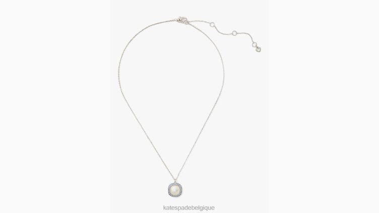 mini pendentif brillant Kate Spade femmes accessoires D82881239 saphir crème