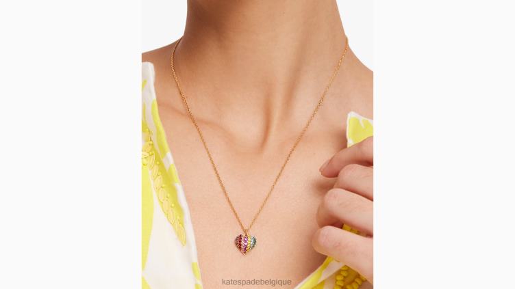 sur le mini pendentif point Kate Spade femmes accessoires D82881207 multi