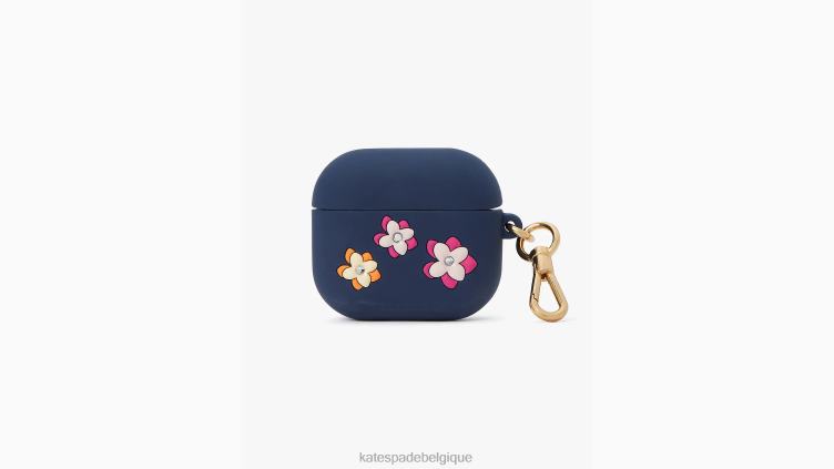 coque airpods fleurs et douches Kate Spade femmes accessoires D82881448 blazer bleu multicolore