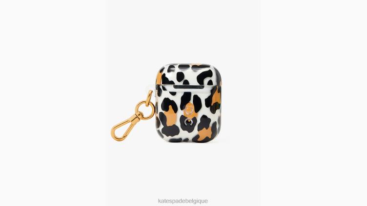 coque airpods léopard Kate Spade femmes accessoires D82881426 multi