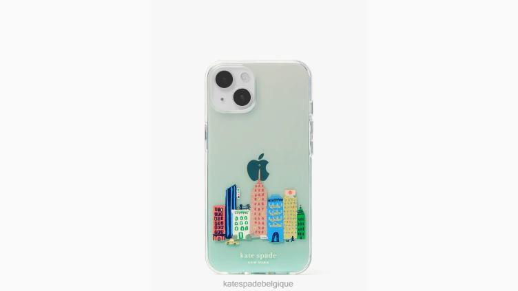 coque iphone 13 horizon de la ville Kate Spade femmes accessoires D82881335 multi