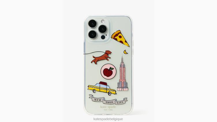 coque iphone 13 pro max horizon de la ville Kate Spade femmes accessoires D82881320 multi