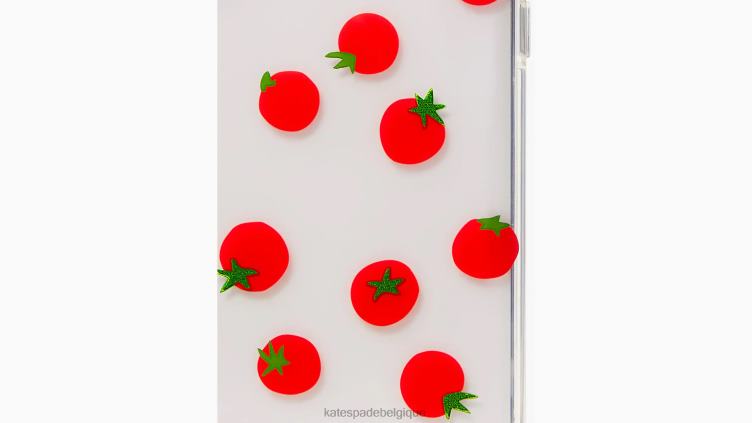 coque iphone 13 pro tomate roma Kate Spade femmes accessoires D82881438 rouge vif multicolore