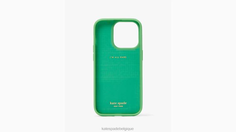 coque iphone 14 pro à sequins rayés bord de mer Kate Spade femmes accessoires D82881274 marée basse multi