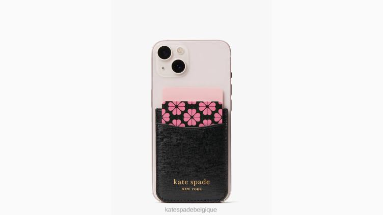 pochette à double autocollant morgan Kate Spade femmes accessoires D82881316 noir
