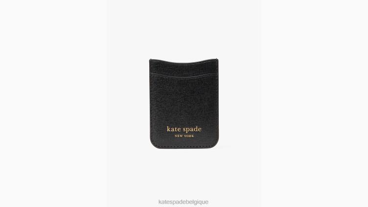 pochette à double autocollant morgan Kate Spade femmes accessoires D82881316 noir