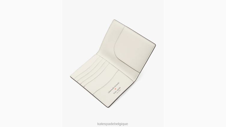 alexander girard x porte-passeport new york Kate Spade femmes accessoires D8288346 crème multi